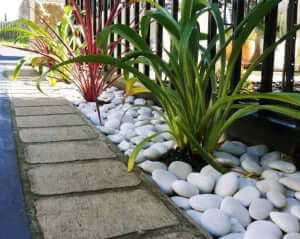 White Beach Pebbles & Garden Stones