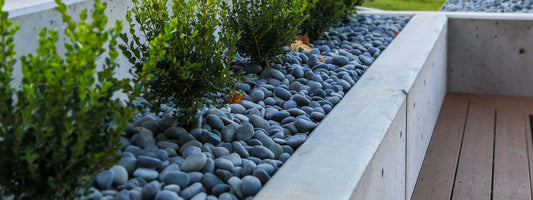 Transform Your Garden with these Black Polish Pebbles: Landscaping Ideas to Inspire You!