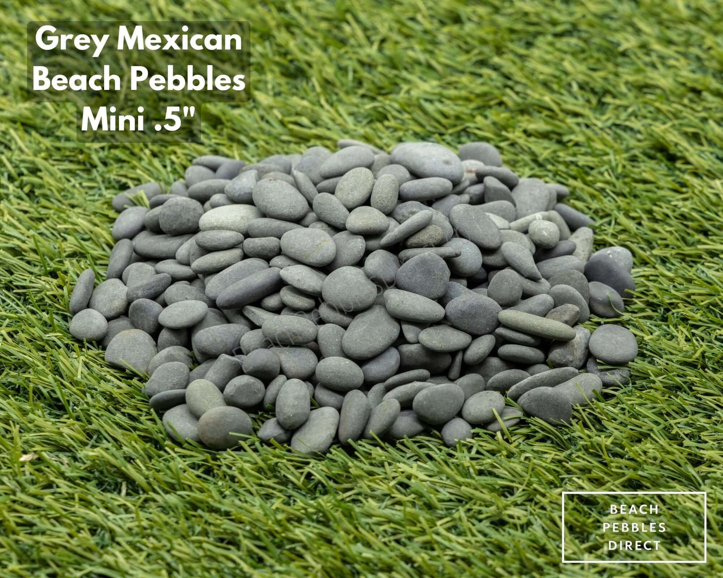 Grey Mexican Beach Pebbles