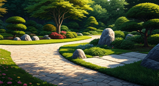 How to Design Landscaping Around Trees with Stone?
