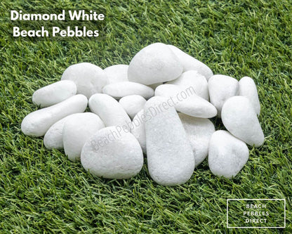 Diamond White Beach Pebbles