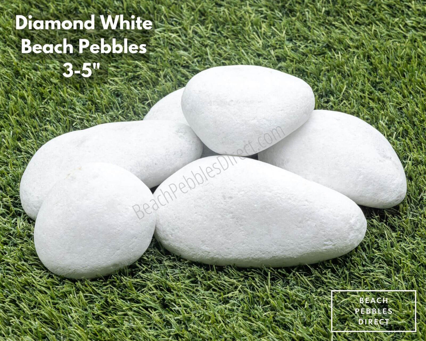 Diamond White Beach Pebbles