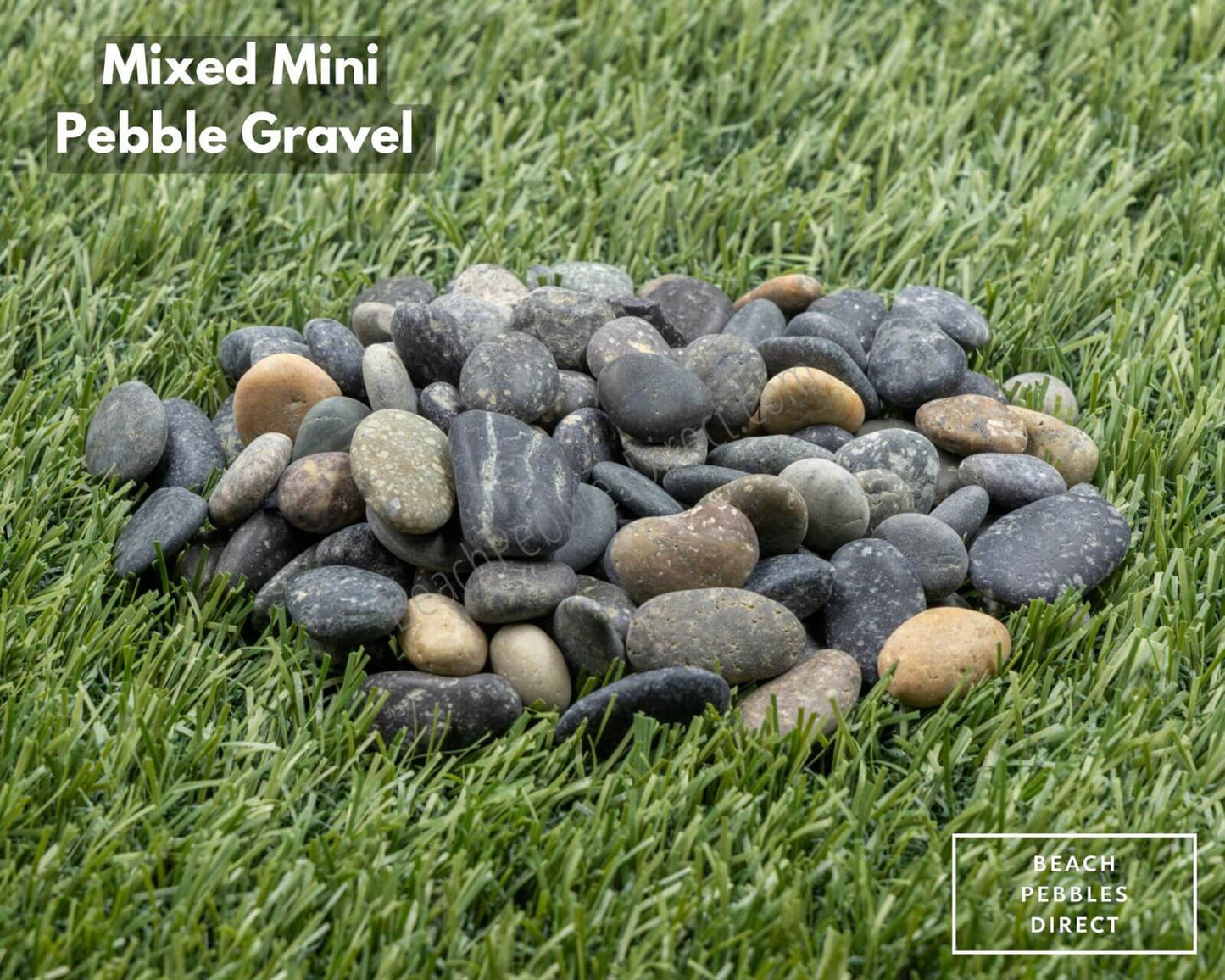 Mini Mixed Beach Pebbles