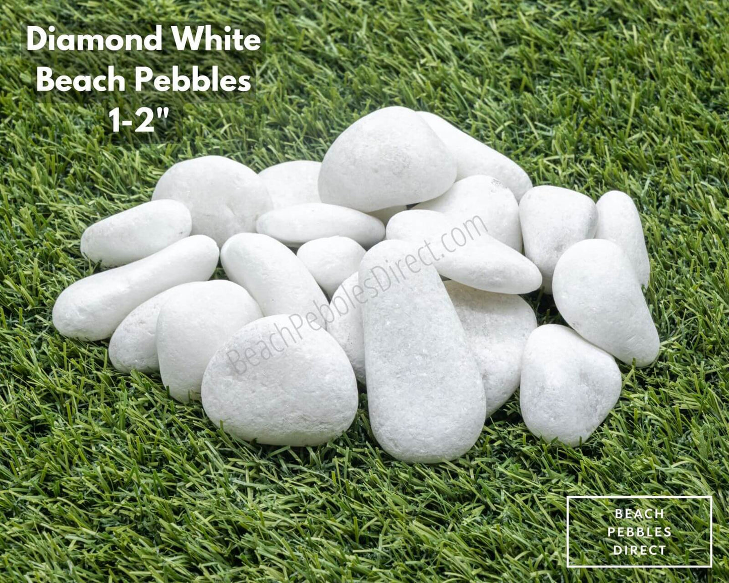 Diamond White Beach Pebbles