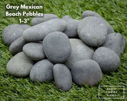 Grey Mexican Beach Pebbles