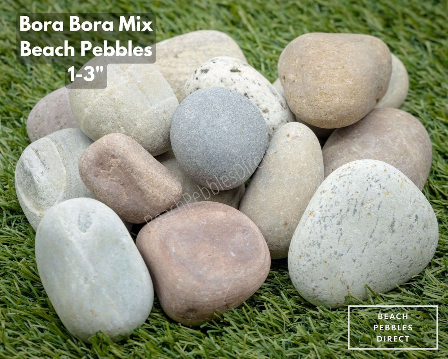 Bora Bora Mix Beach Pebbles