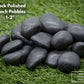 Polished Black Beach Pebbles