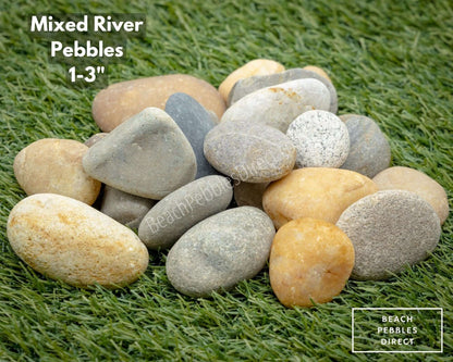 Mixed River Pebbles
