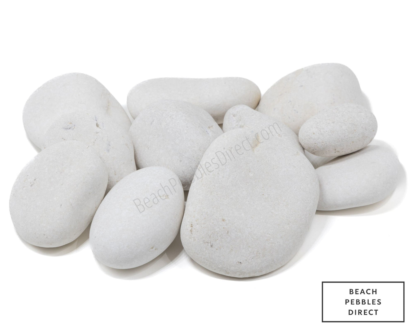 Pearl White Beach Pebbles