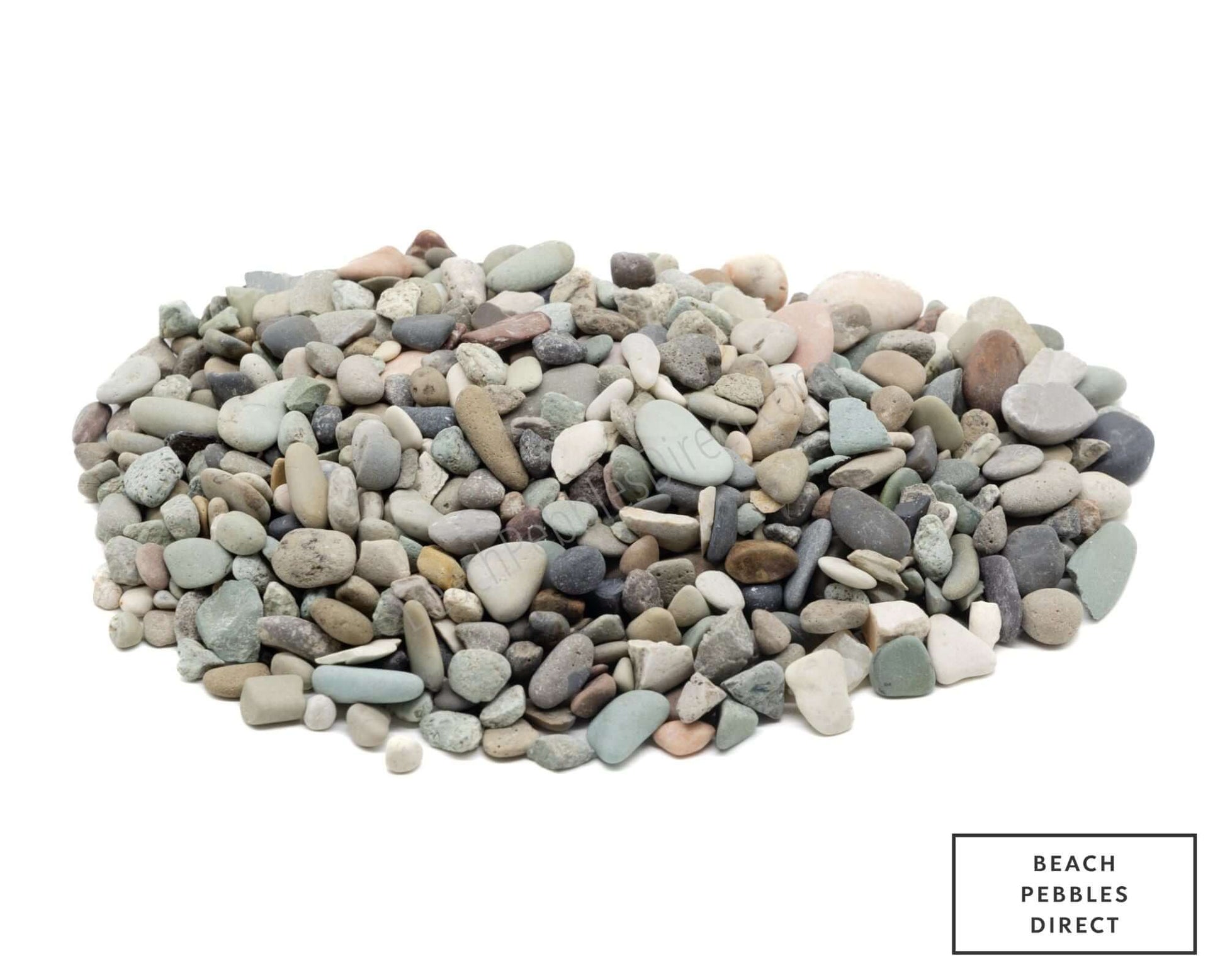 Earth Tones Mixed Mini Pebble Gravel