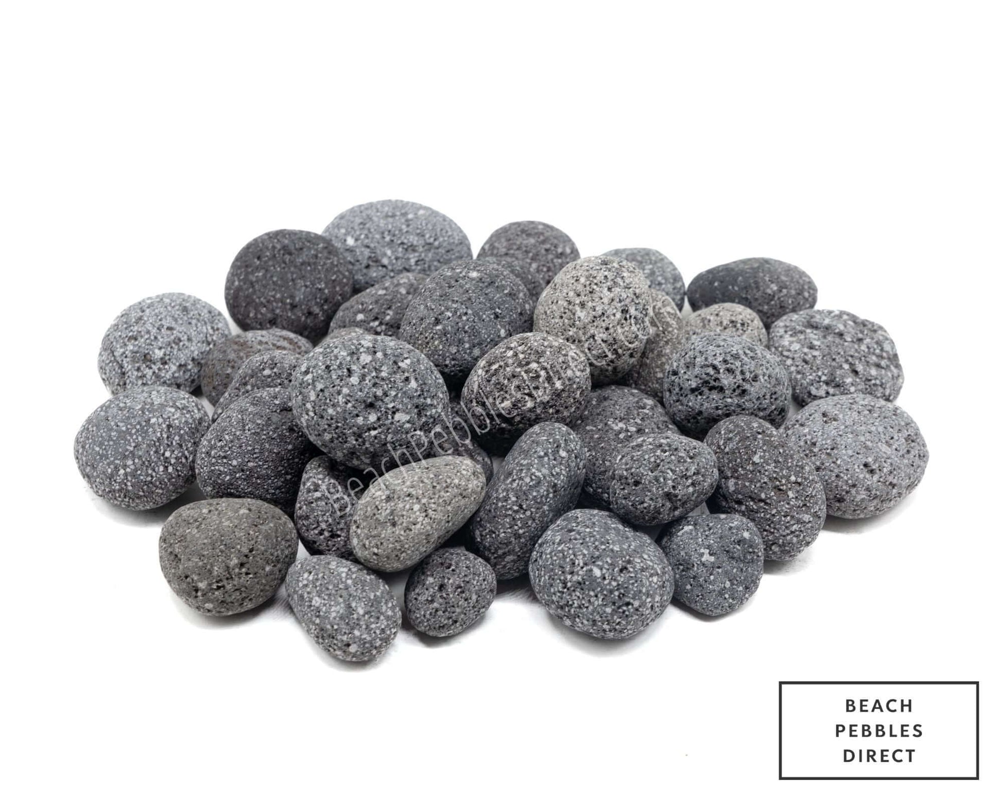 Black Lava Stone Pebbles